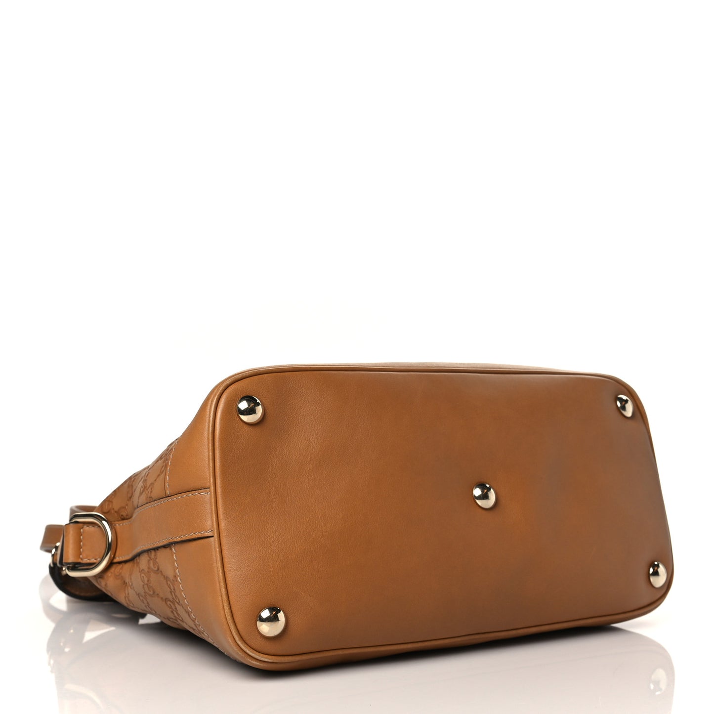 Guccissima Medium Top Handle Bag Light Brown