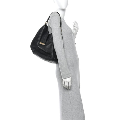 Gucci Guccissima Large New Ladies Web Hobo  Black 2 of 10