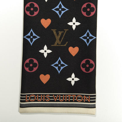 Louis Vuitton Silk Game On Bandeau Black White 2 of 3