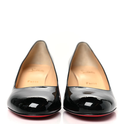 Christian Louboutin Patent Calfskin Miss Sab 55 Pumps 41 Black 3 of 8