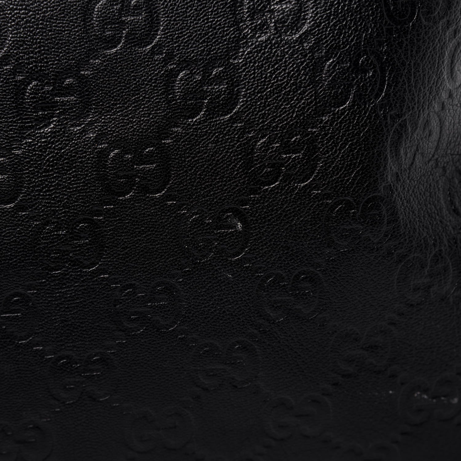 Gucci Guccissima Flat Messenger Bag Dark Brown 12 of 13