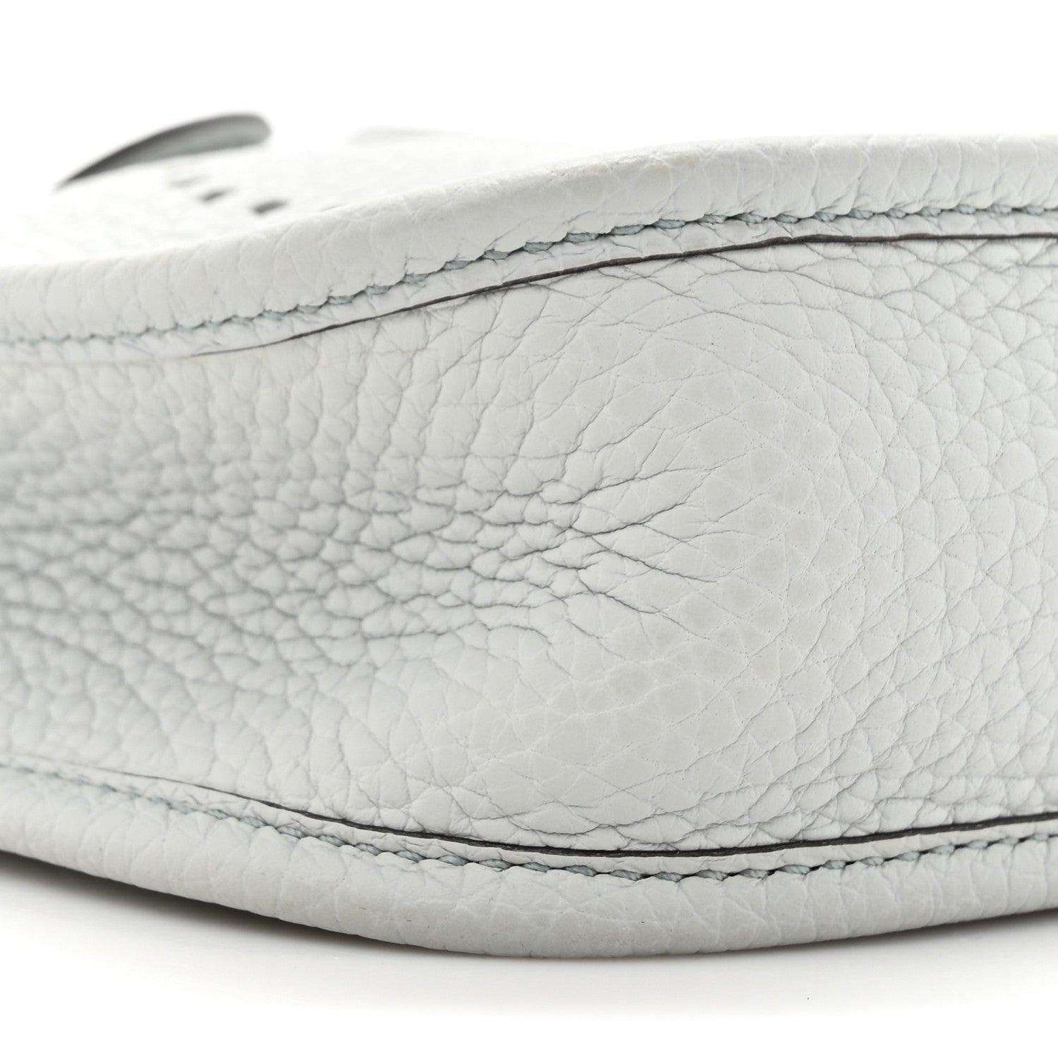 Hermes Taurillon Clemence Amazone Evelyne TPM Bleu Pale Etain 10 of 11