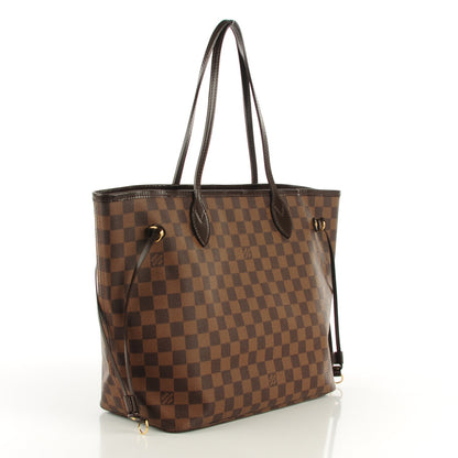 Louis Vuitton Damier Ebene Neverfull MM 3 of 8