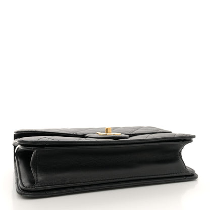 Chanel Calfskin Quilted Coco Lady Flap Black 4 of 16