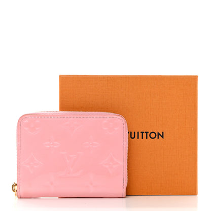 Louis Vuitton Vernis Valentine's Day Zippy Coin Purse Mochi Pink 9 of 9