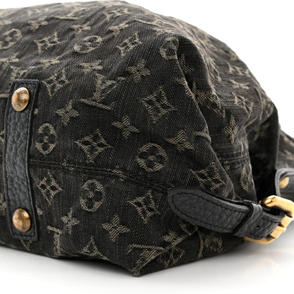 Louis Vuitton Denim Neo Cabby GM Black 9 of 10
