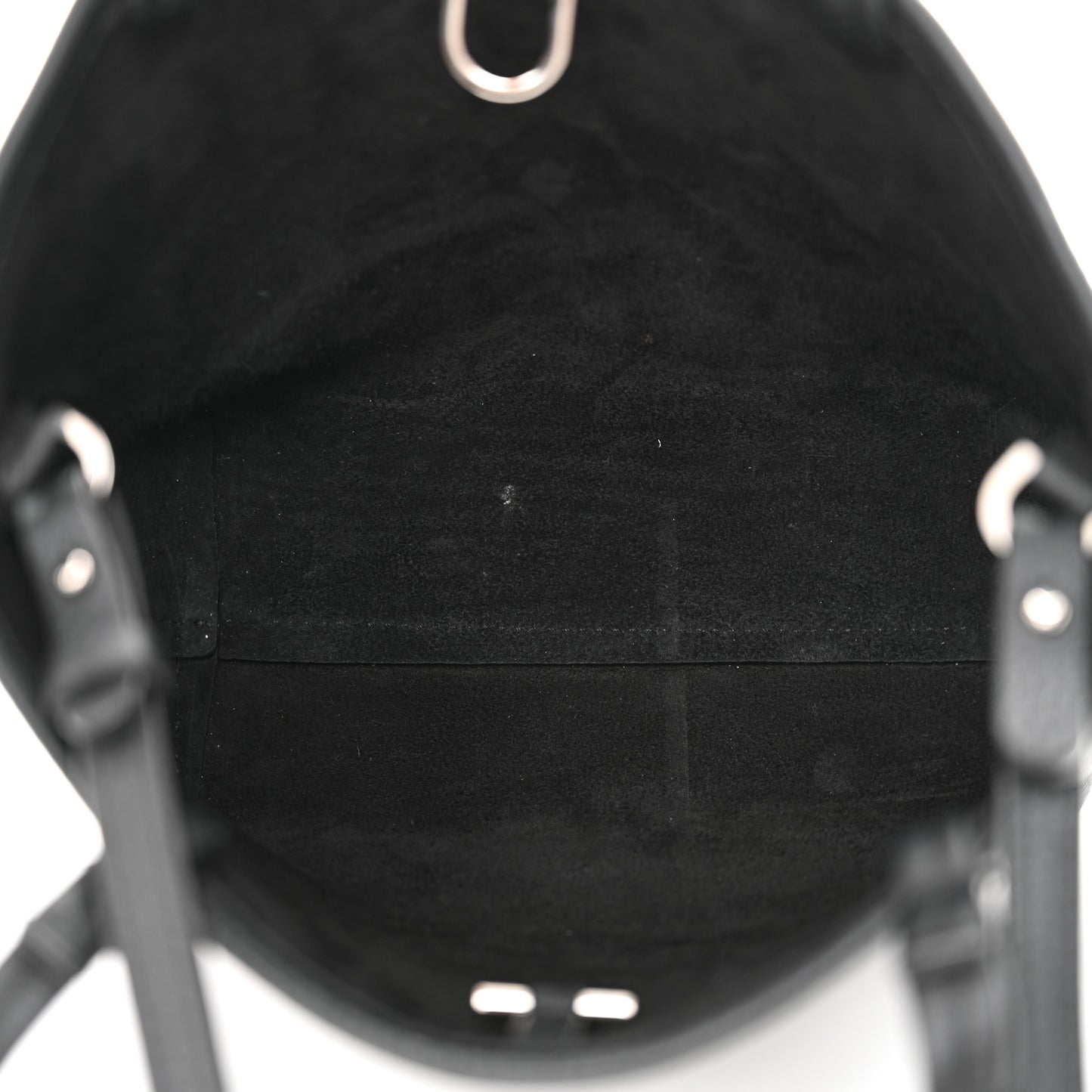 Grained Calfskin Small Park Tote Black