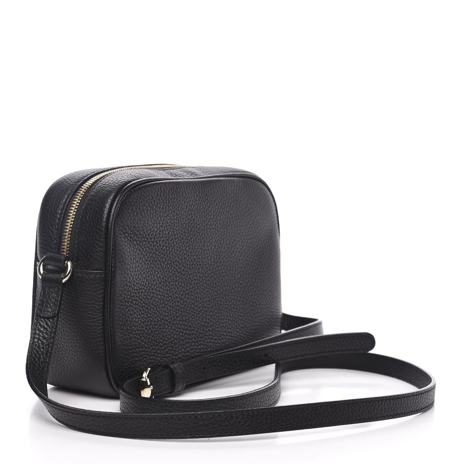 Gucci Pebbled Calfskin Small Soho Disco Bag Black 4 of 10