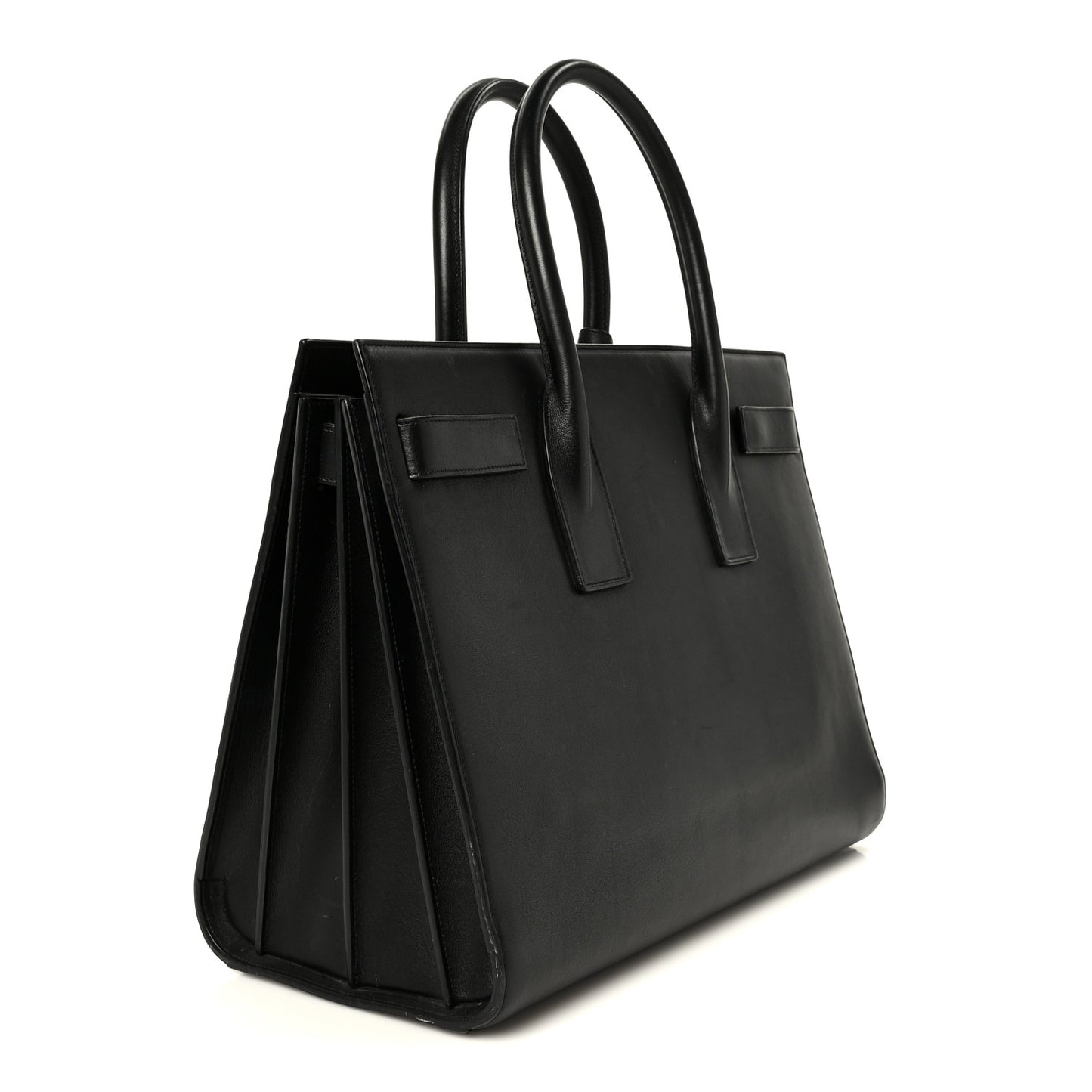 Calfskin Large Sac De Jour Carryall Black