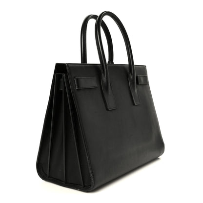 Saint Laurent Calfskin Large Sac De Jour Carryall Black 3 of 12