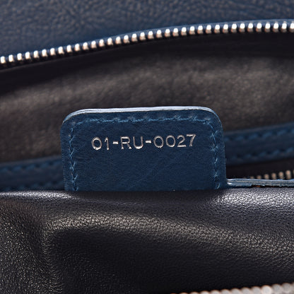 Christian Dior Calfskin Medium My Dior Satchel Turquoise 7 of 11
