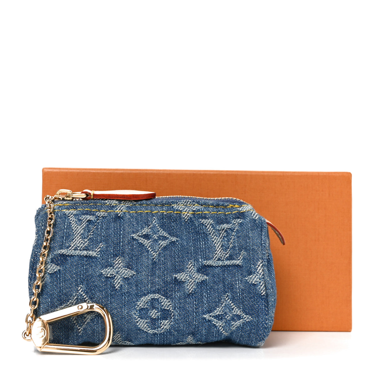 Louis Vuitton Denim Trousse Speedy Blue 7 of 7