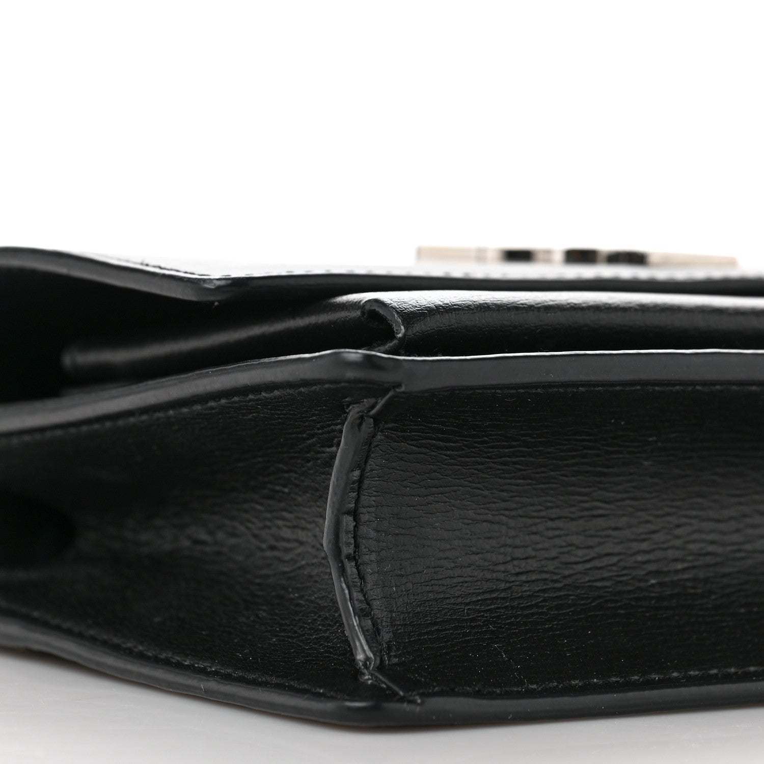 Saint Laurent Calfskin Monogram Sunset Chain Wallet Black 7 of 10