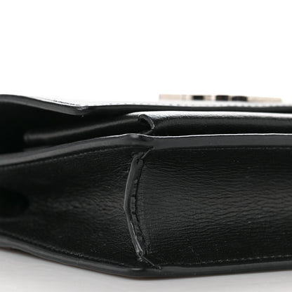 Saint Laurent Calfskin Monogram Sunset Chain Wallet Black 7 of 10