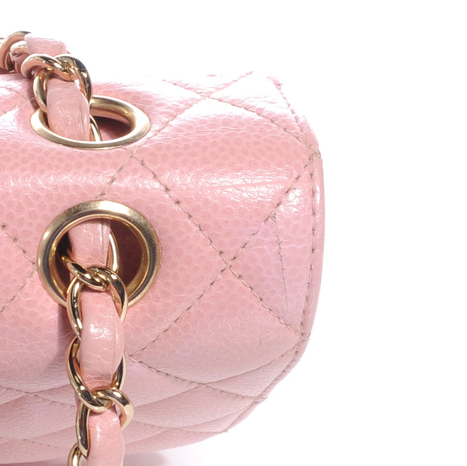 Chanel Caviar Medium Double Flap Pink 12 of 12
