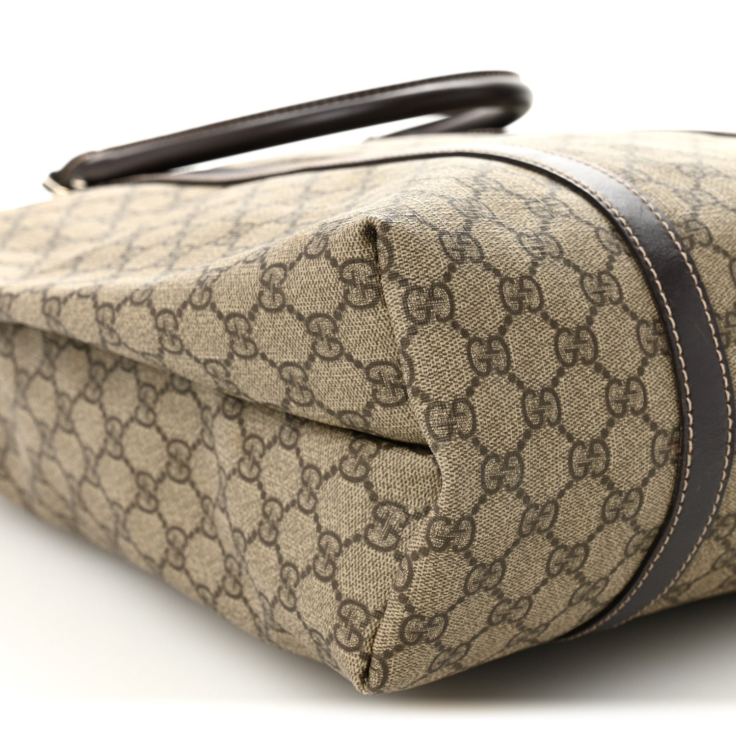 Gucci GG Plus Monogram Joy Vertical Tote Dark Brown 10 of 12