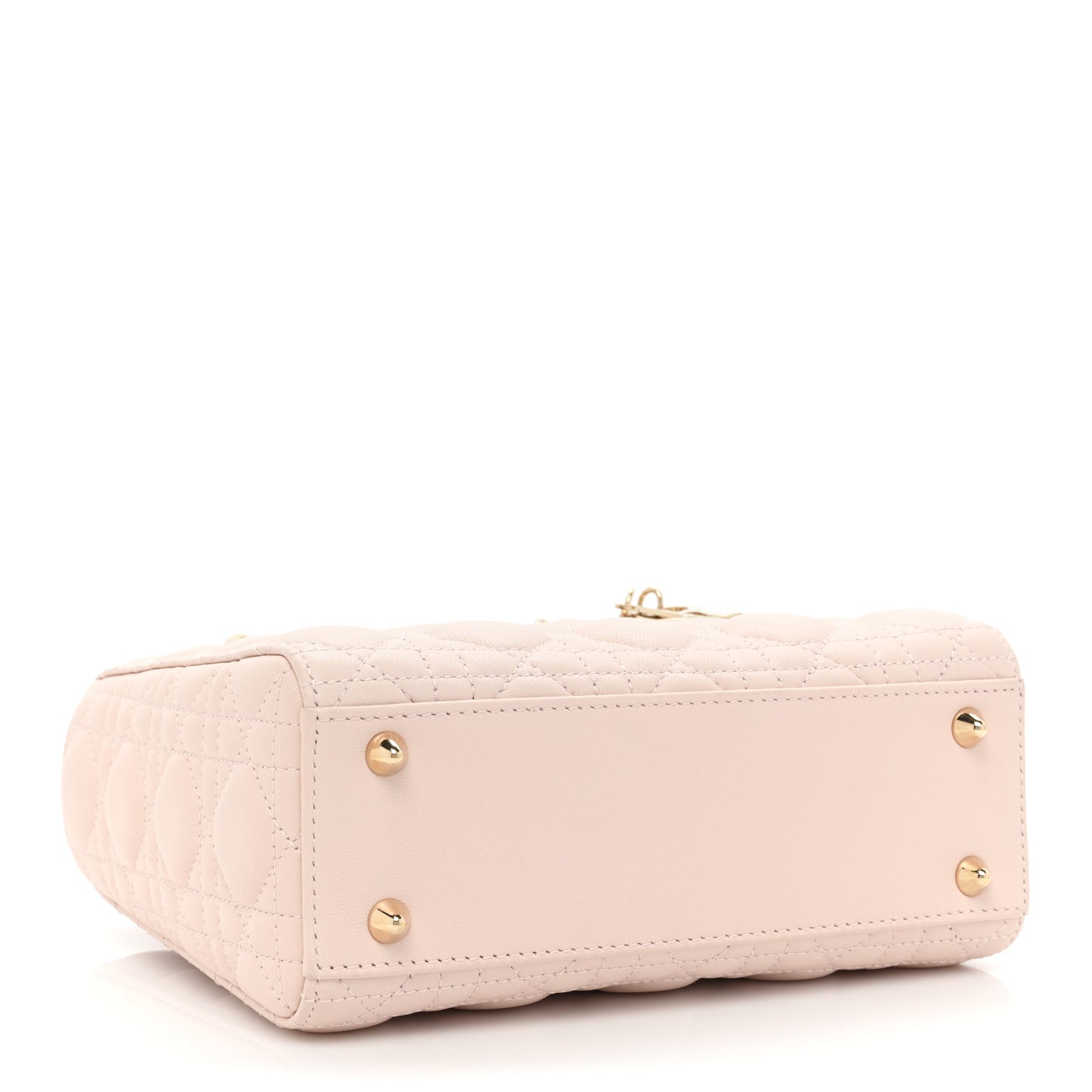 Lambskin Cannage Small My ABCDior Lady Dior Light Pink