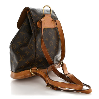 Louis Vuitton Monogram Montsouris MM Backpack 2 of 14