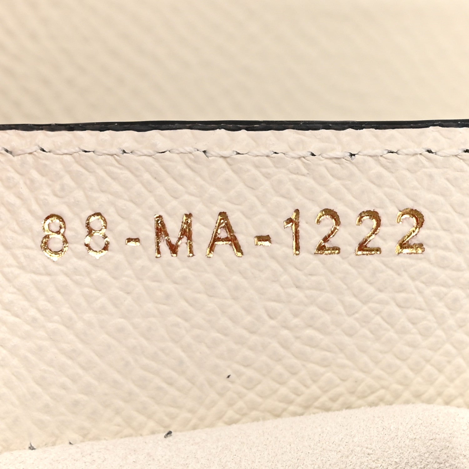 Christian Dior Grained Calfskin Saddle Bag With Strap Latte 7 of 10