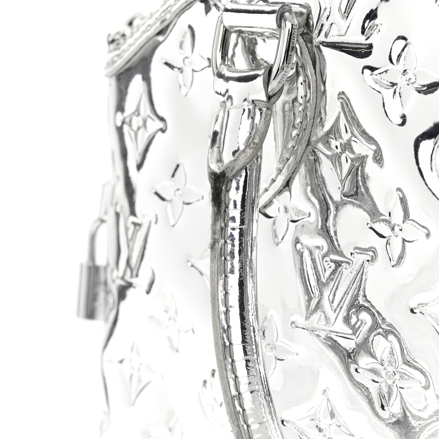 Monogram Miroir Lockit Silver