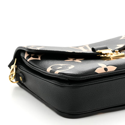 Louis Vuitton Empreinte Monogram Giant Pochette Metis Black Beige 8 of 9