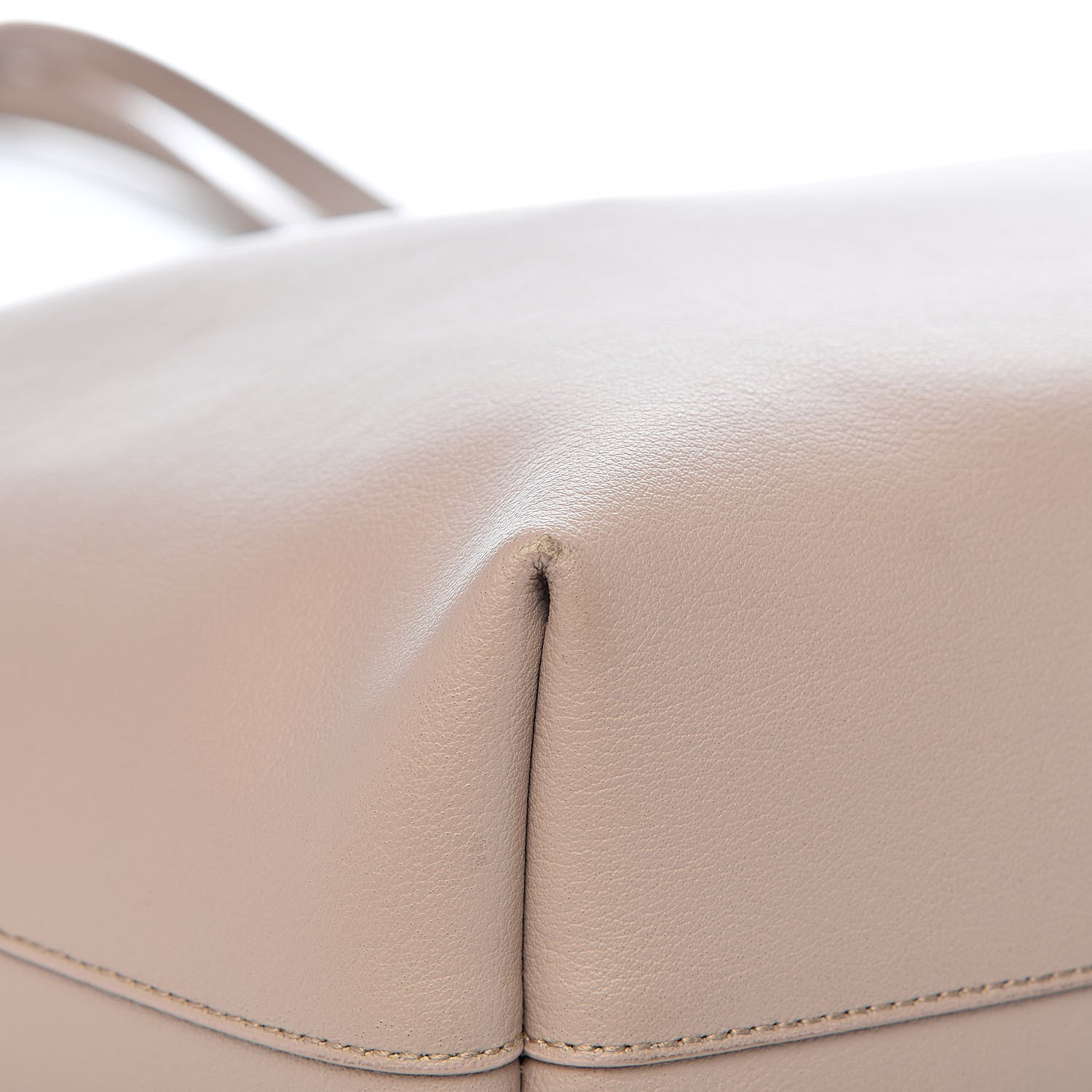 Saint Laurent Calfskin Large Shopping Tote Nude Powder 9 of 13