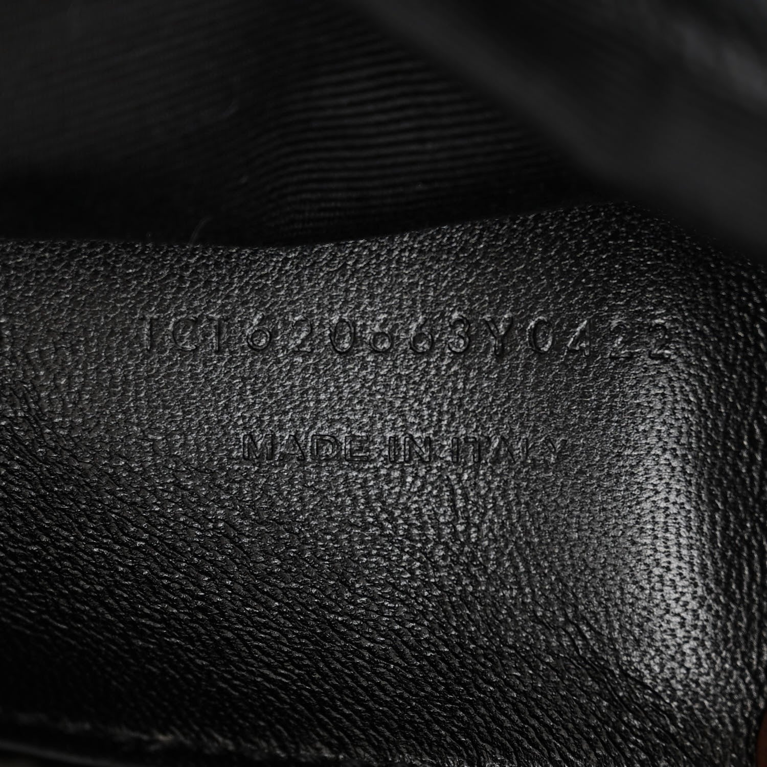 Saint Laurent Grain De Poudre Medium West Hollywood Monogram Fold-Over Black 7 of 10