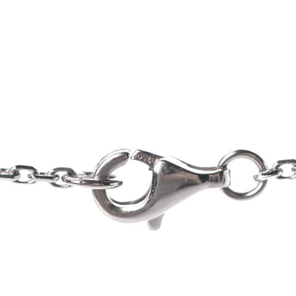 Chanel 18K White Gold Diamond Small Camelia Pendant Necklace 5 of 5