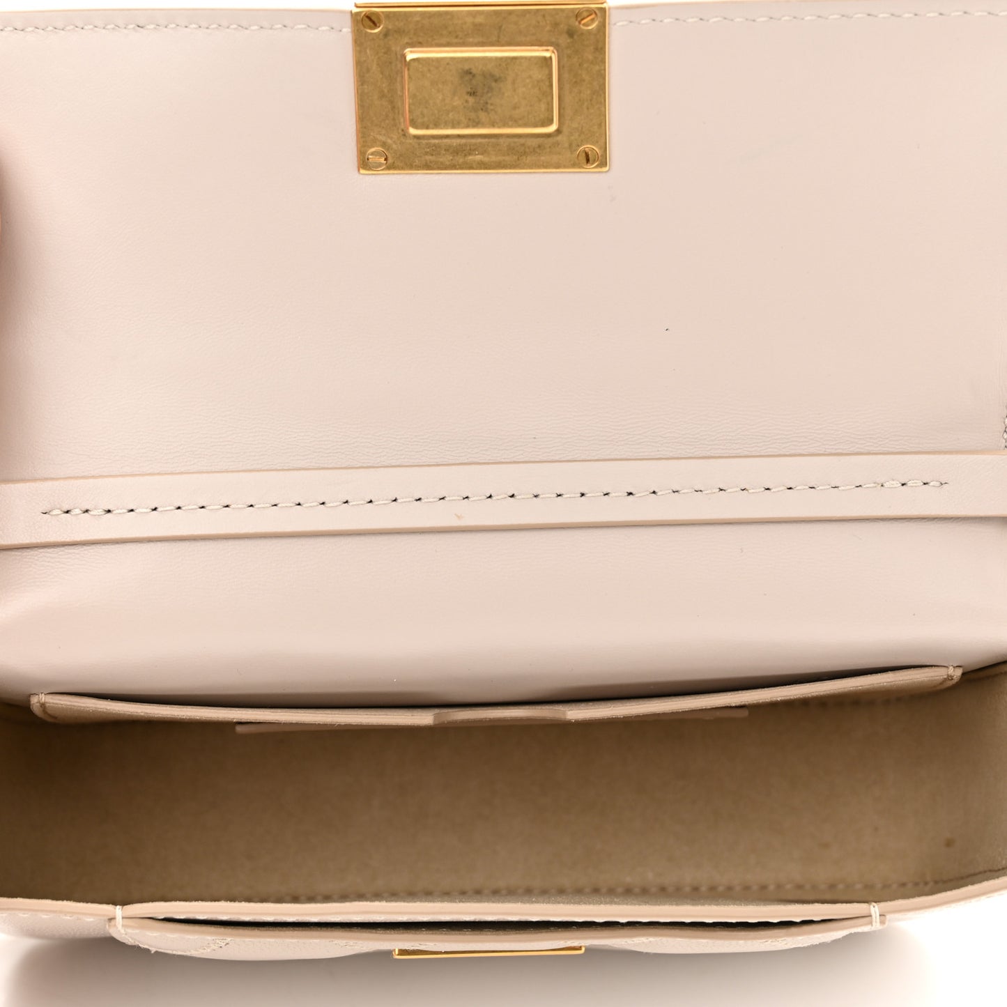 Goatskin Quilted GV3 Mini Pocket Convertible Bag Natural