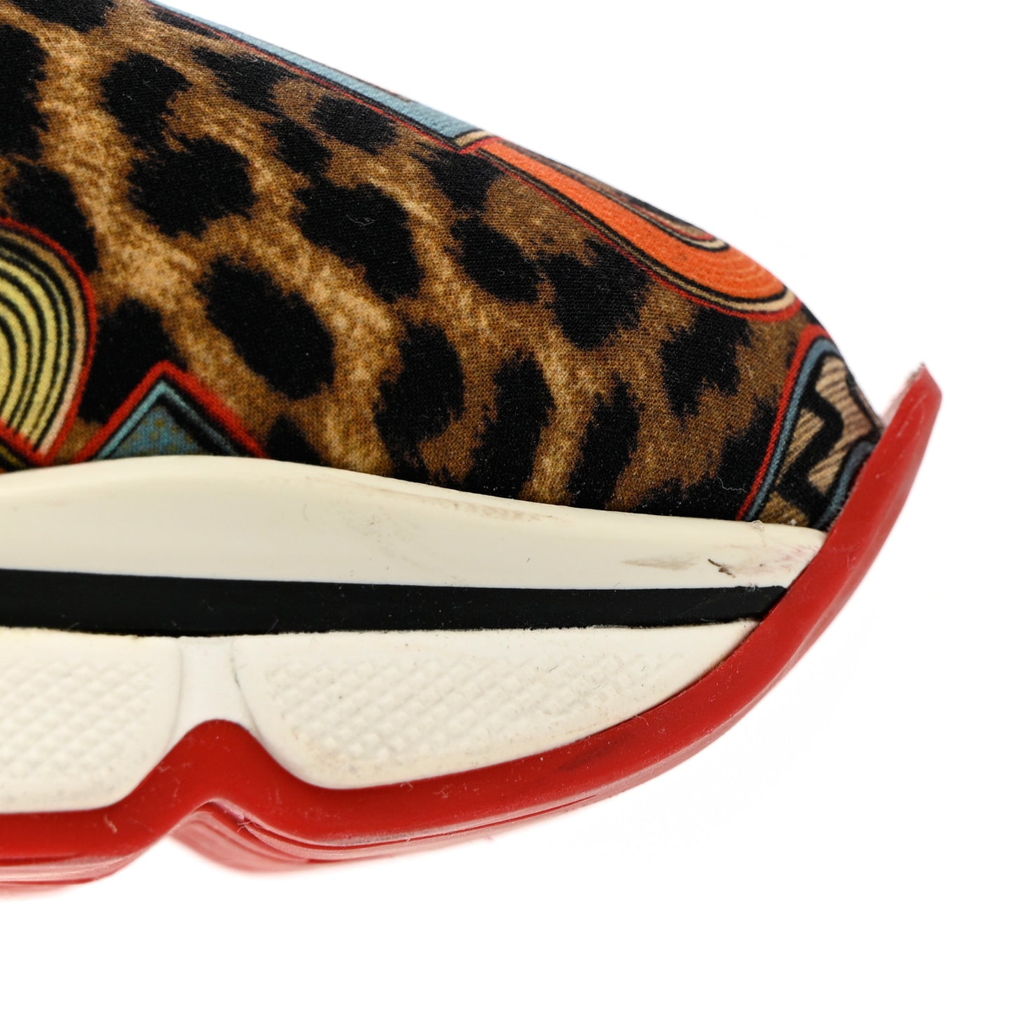 Neoprene Space Run Loubileo Donna Flat Sneakers 38 Multi