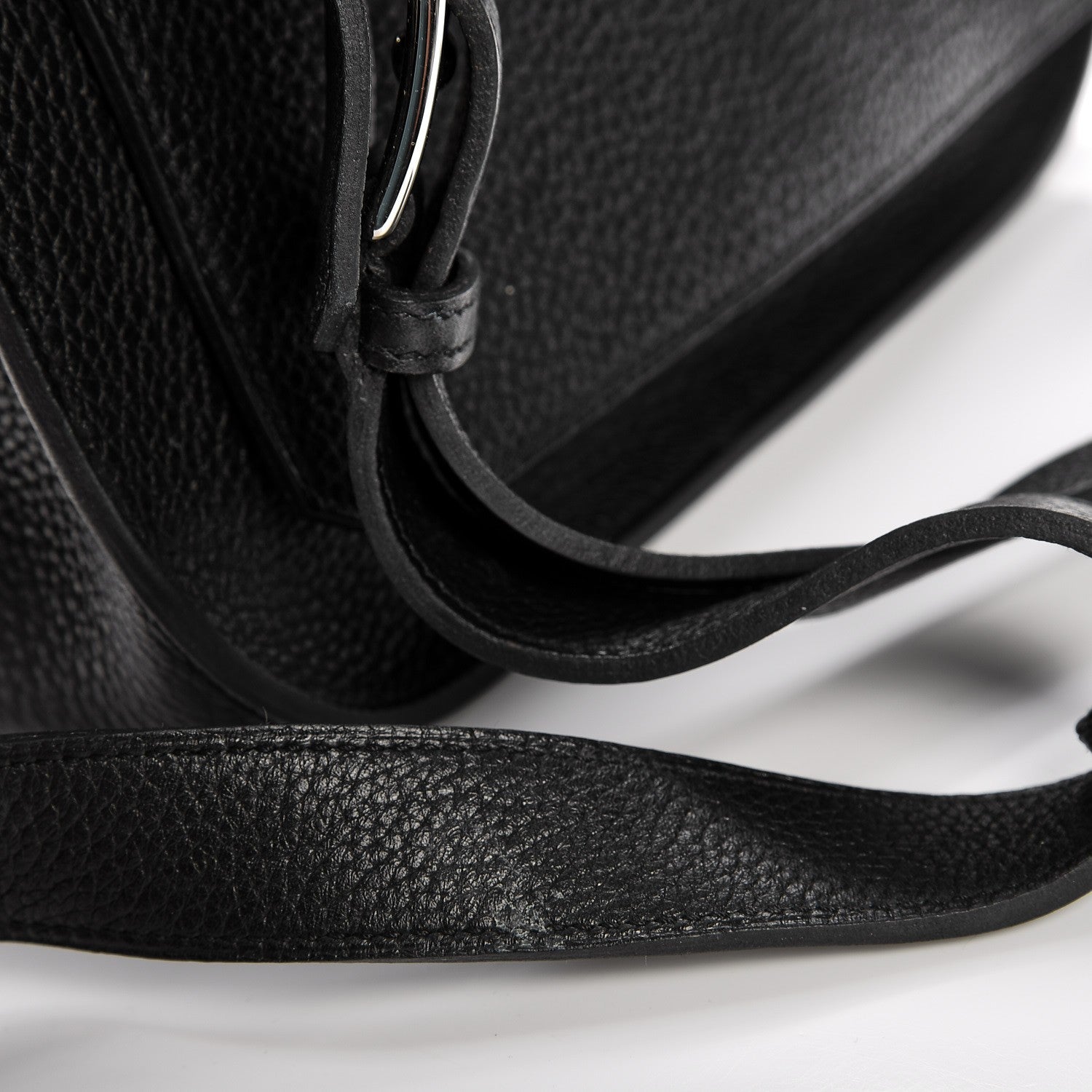 Hermes Taurillon Clemence Jypsiere 28 Black 12 of 14