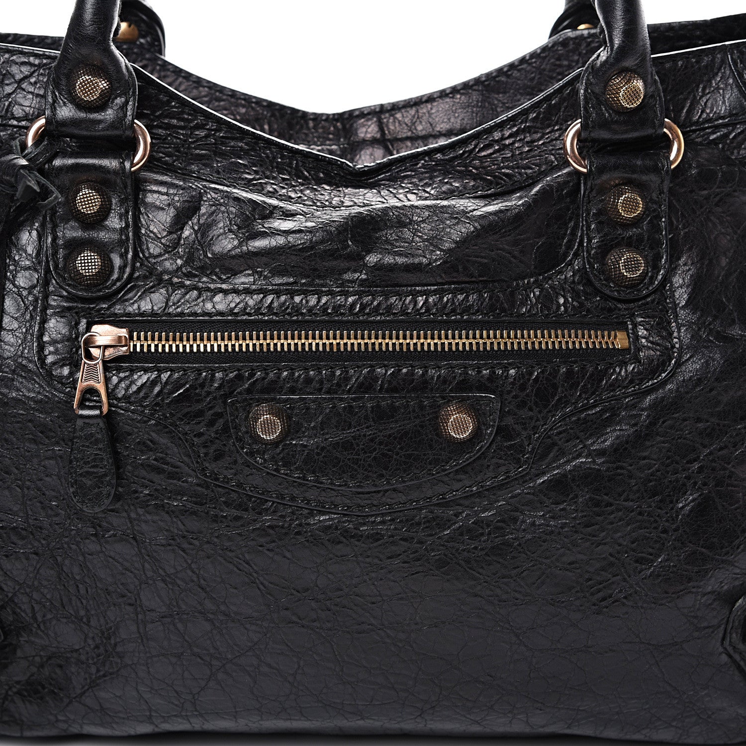 Balenciaga Agneau Giant 12 Rose Gold Hardware City Black 7 of 11