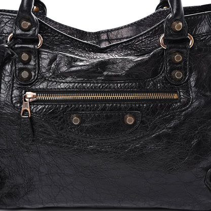 Balenciaga Agneau Giant 12 Rose Gold Hardware City Black 7 of 11