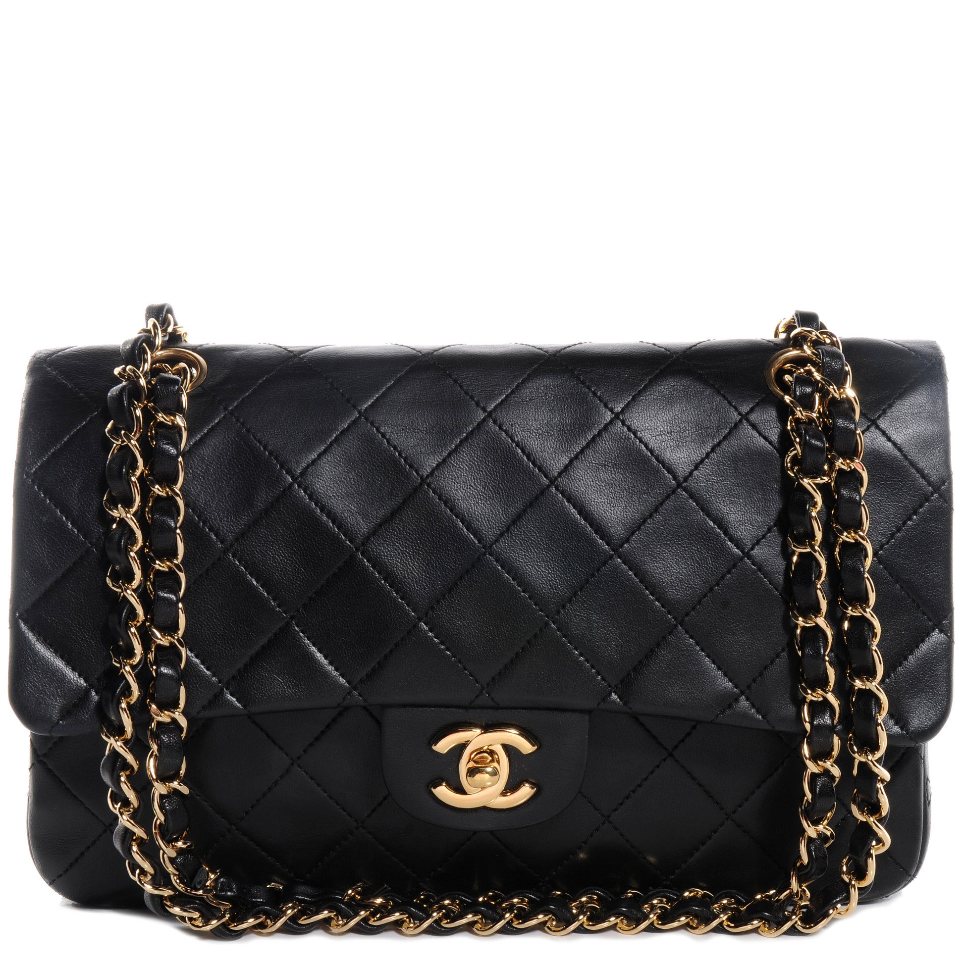 Chanel Lambskin Medium Double Flap Bag 1 of 9