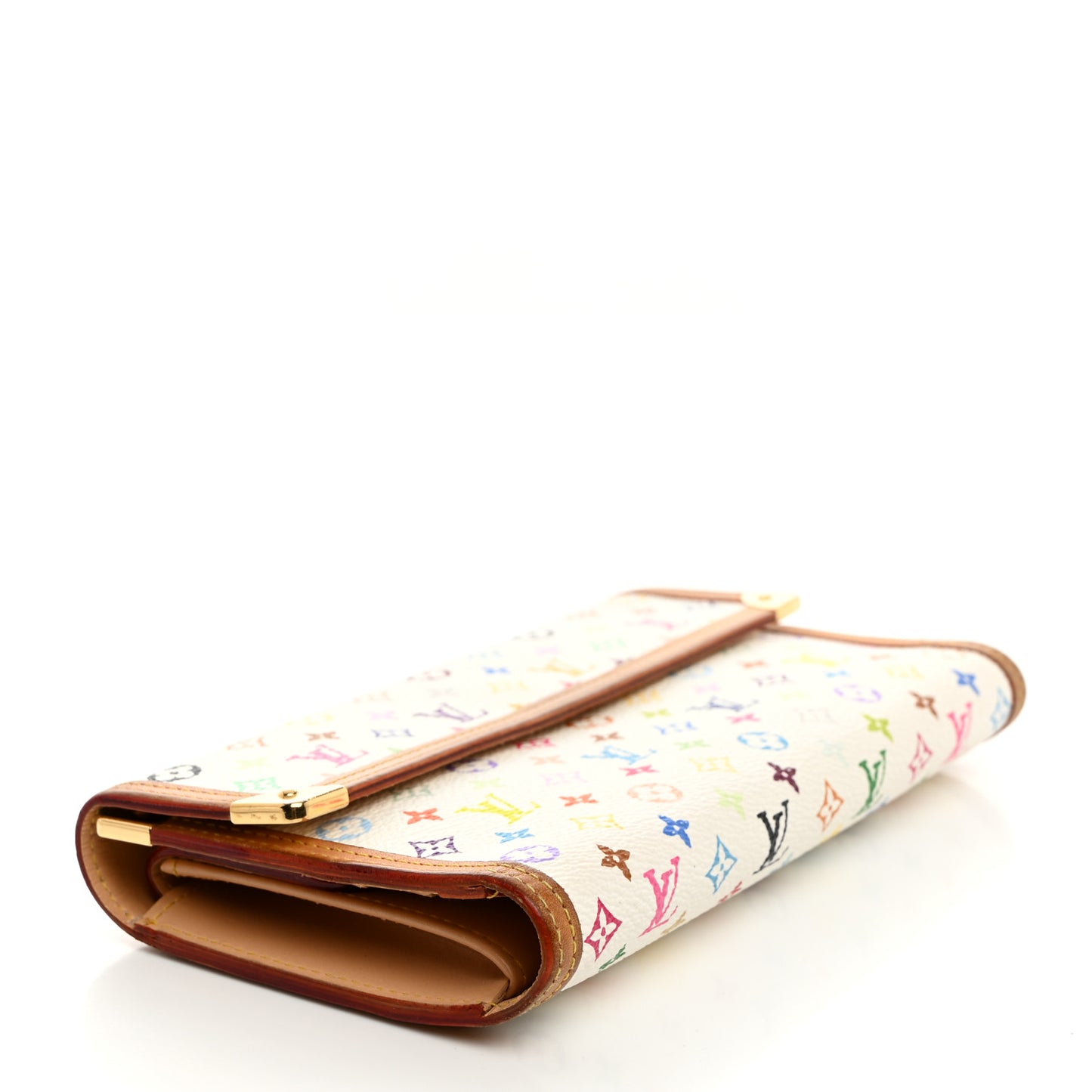 Monogram Multicolor Porte Tresor International Wallet White