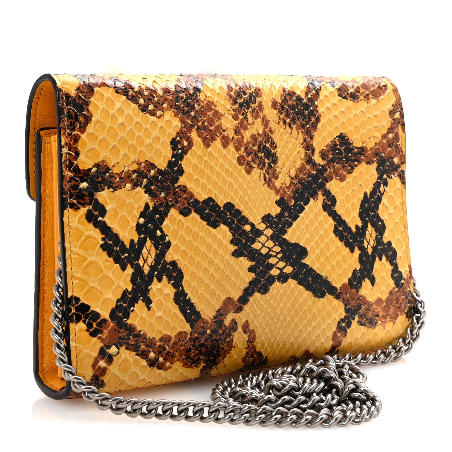 Gucci Snakeskin Mini Dionysus Chain Wallet Multicolor 3 of 10