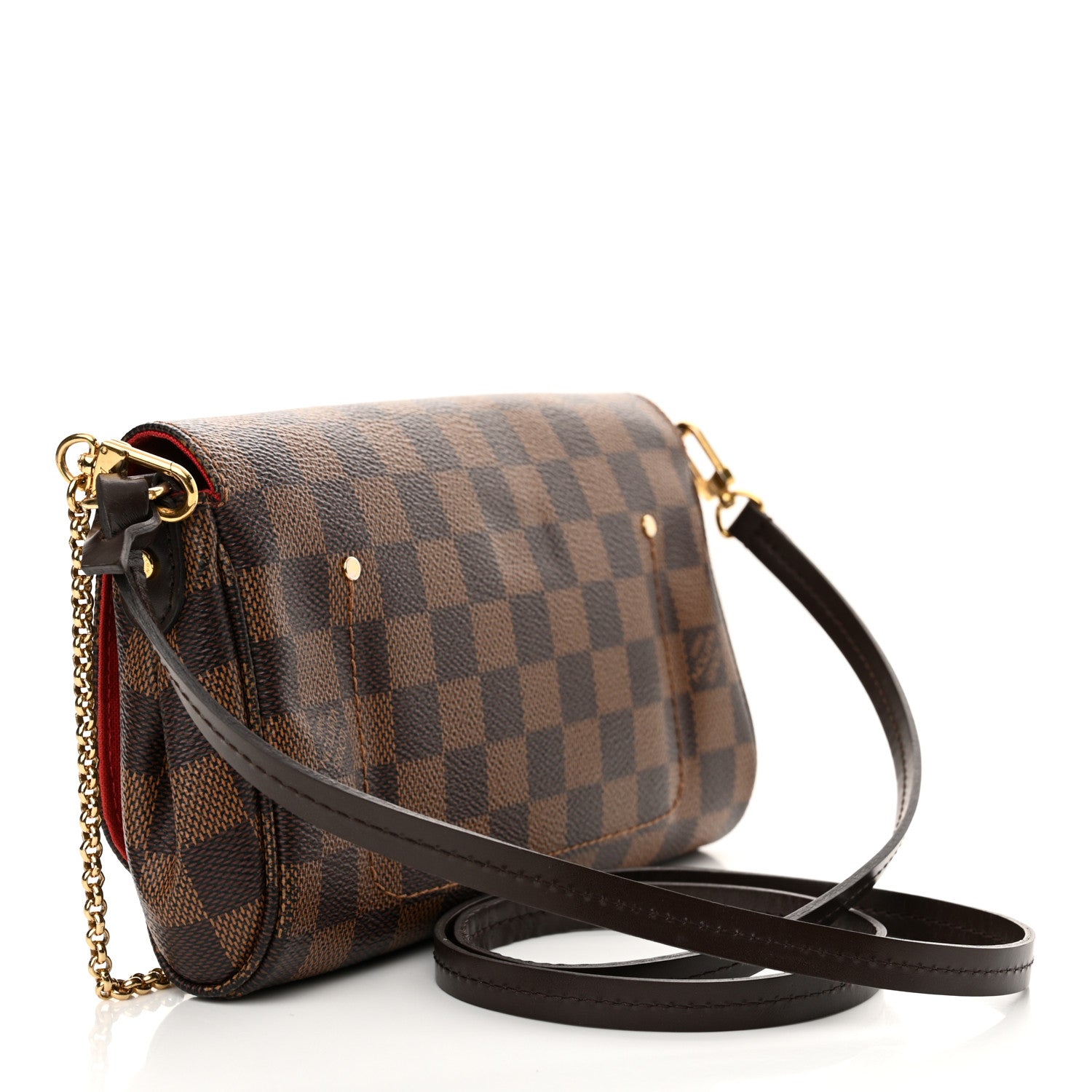 Louis Vuitton Damier Ebene Favorite PM 3 of 11