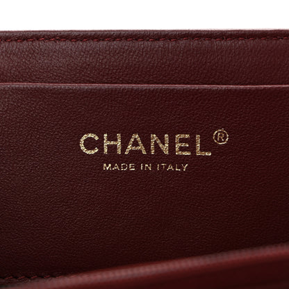 Chanel Glazed Crinkled Calfskin Quilted Flap Black 6 of 10