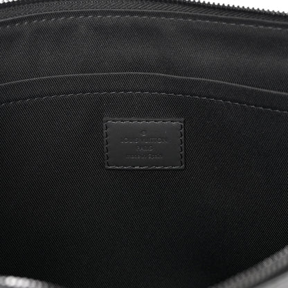 Louis Vuitton Calfskin Monogram Shadow Discovery Pochette Black 6 of 7