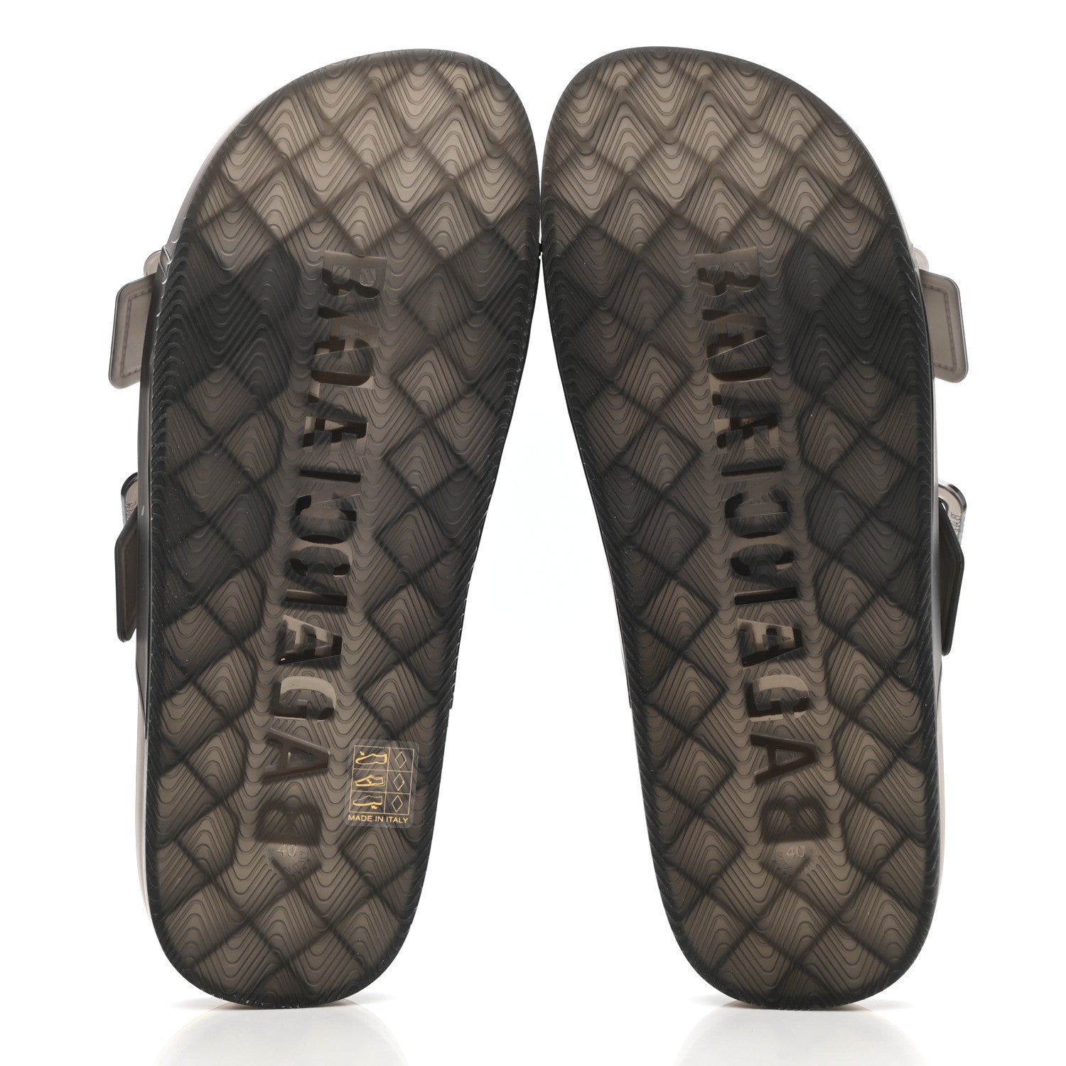 Balenciaga Technical Polyurethane Mallorca Slide Sandals 40 Black 4 of 8