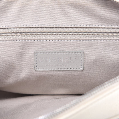 Chanel Caviar Quilted Medium Easy Flap Dark White 6 of 18