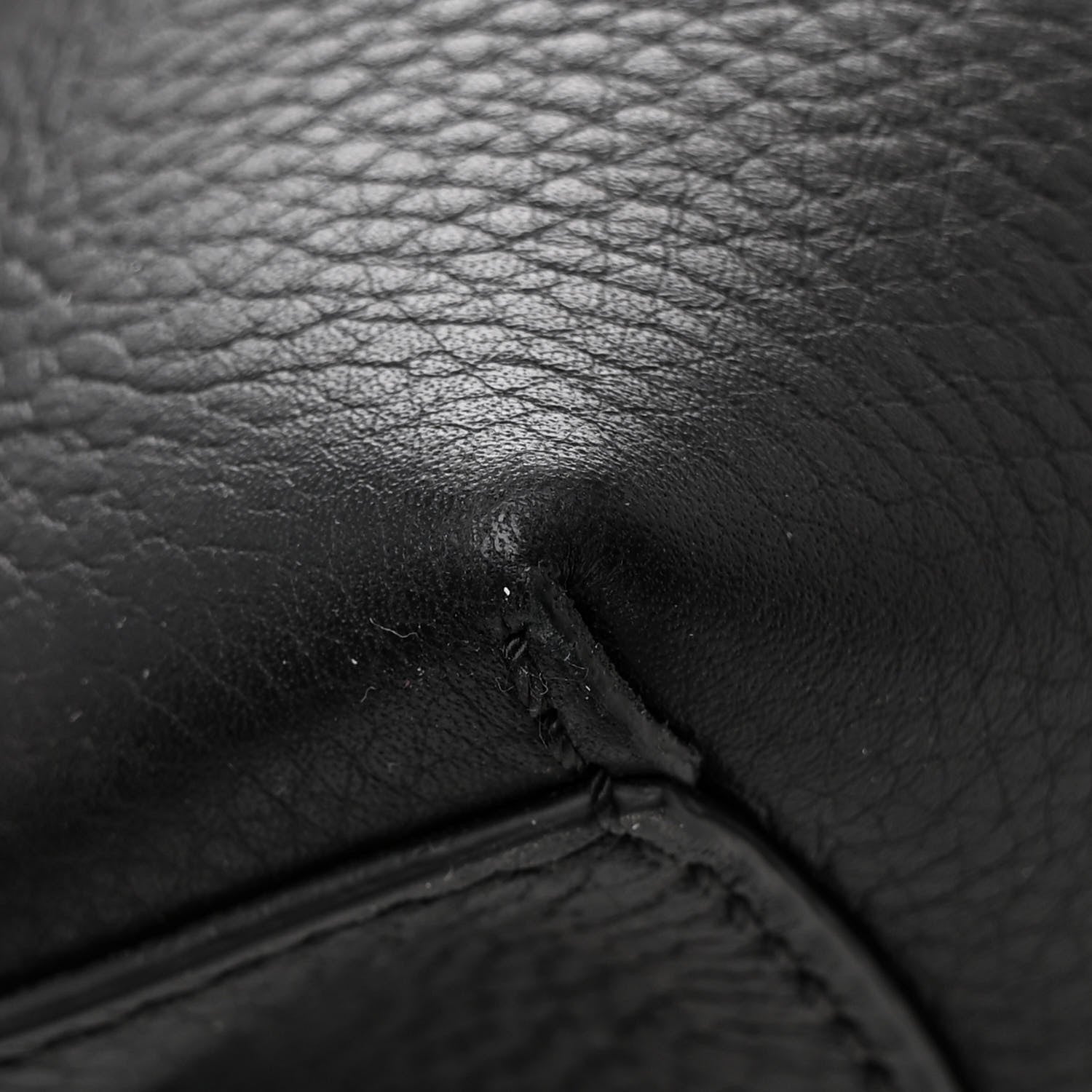 Valentino Garavani Grained Calfskin Rockstud Shoulder Tote Black 9 of 10