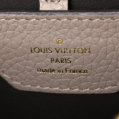 Louis Vuitton Taurillon Capucines PM Galet 6 of 9