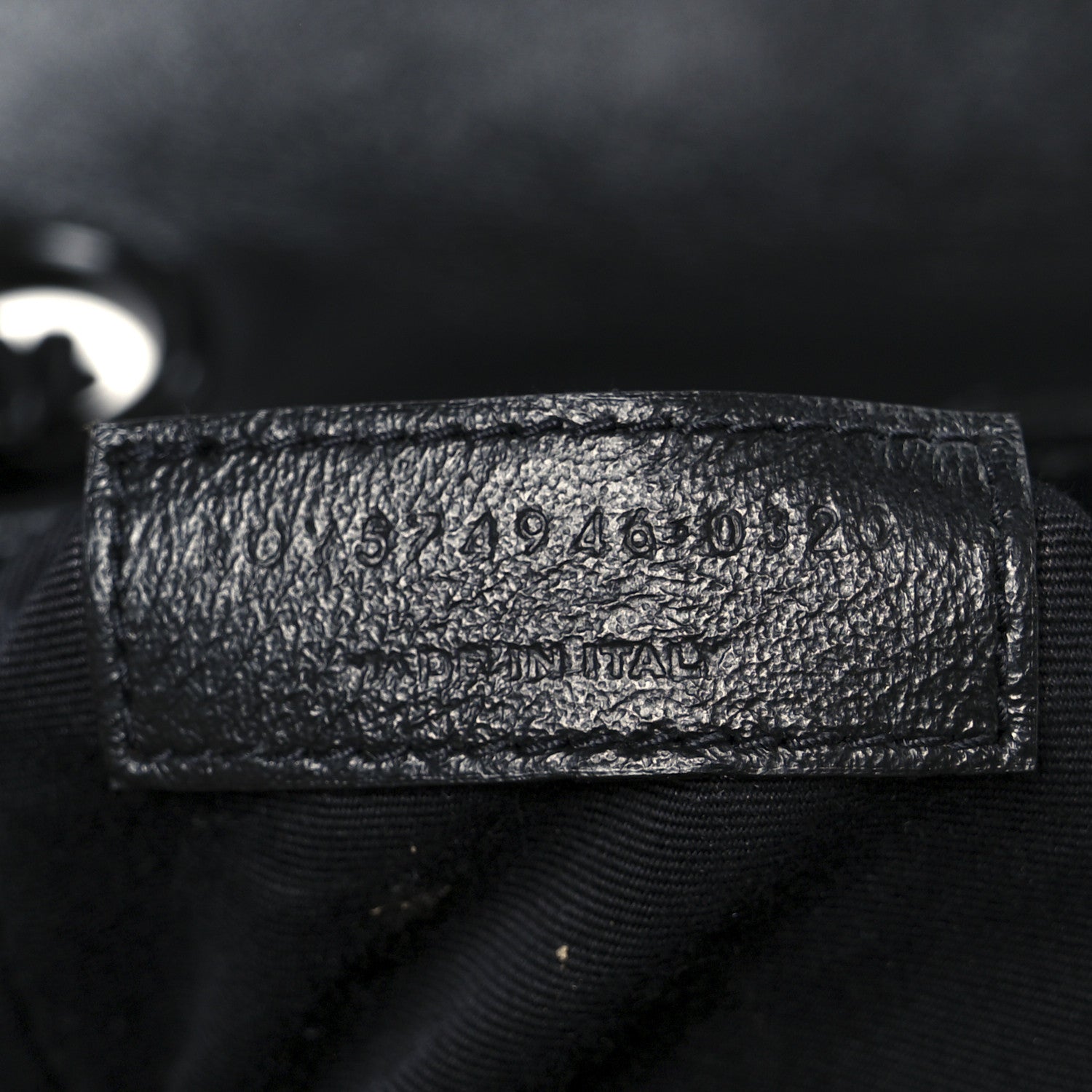 Saint Laurent Calfskin Y Quilted Monogram Monochrome Medium Loulou Chain Satchel Black 8 of 11
