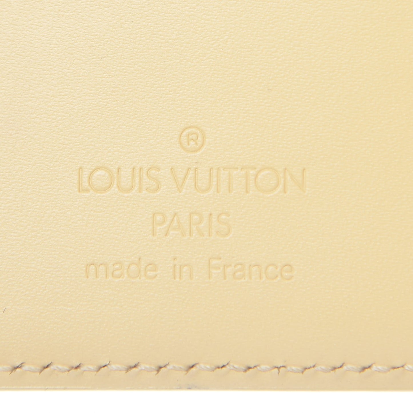 Epi Medium Ring Agenda Cover Vanilla