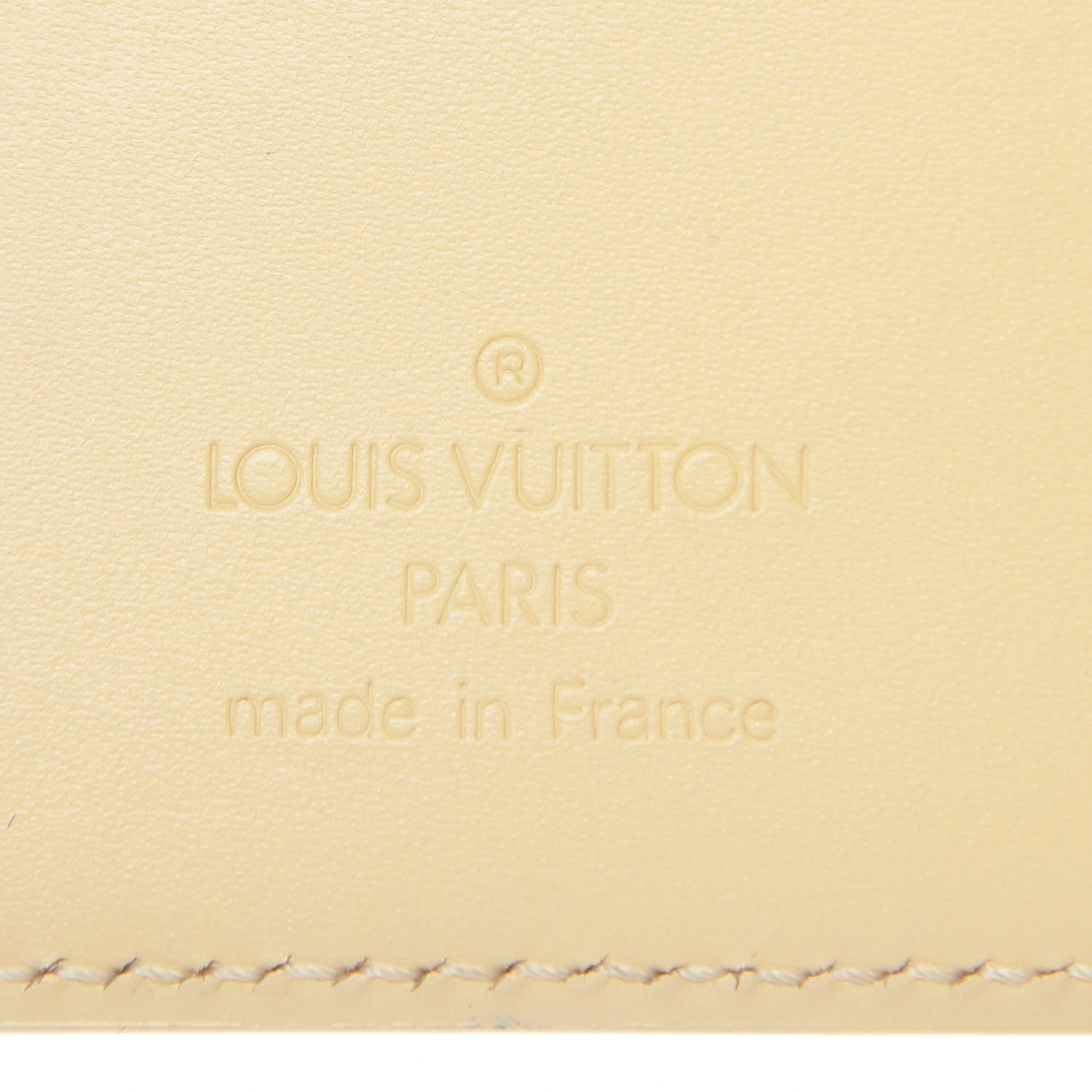 Louis Vuitton Epi Medium Ring Agenda Cover Vanilla 6 of 12