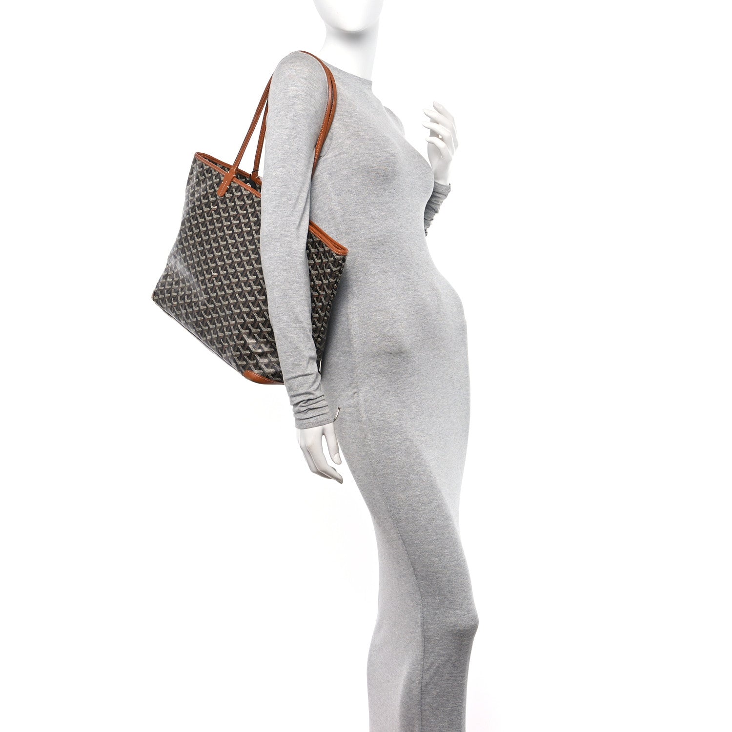 Goyard Goyardine Artois MM Black Gold 2 of 13