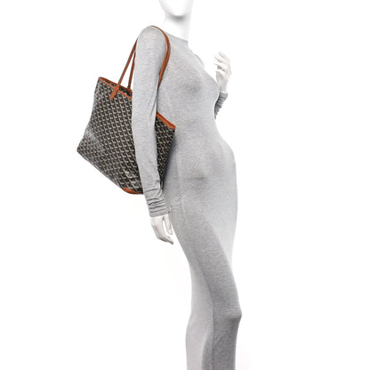 Goyard Goyardine Artois MM Black Gold 2 of 13