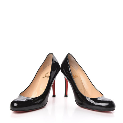 Christian Louboutin Patent Simple 100 Pumps 35.5 Black 6 of 10