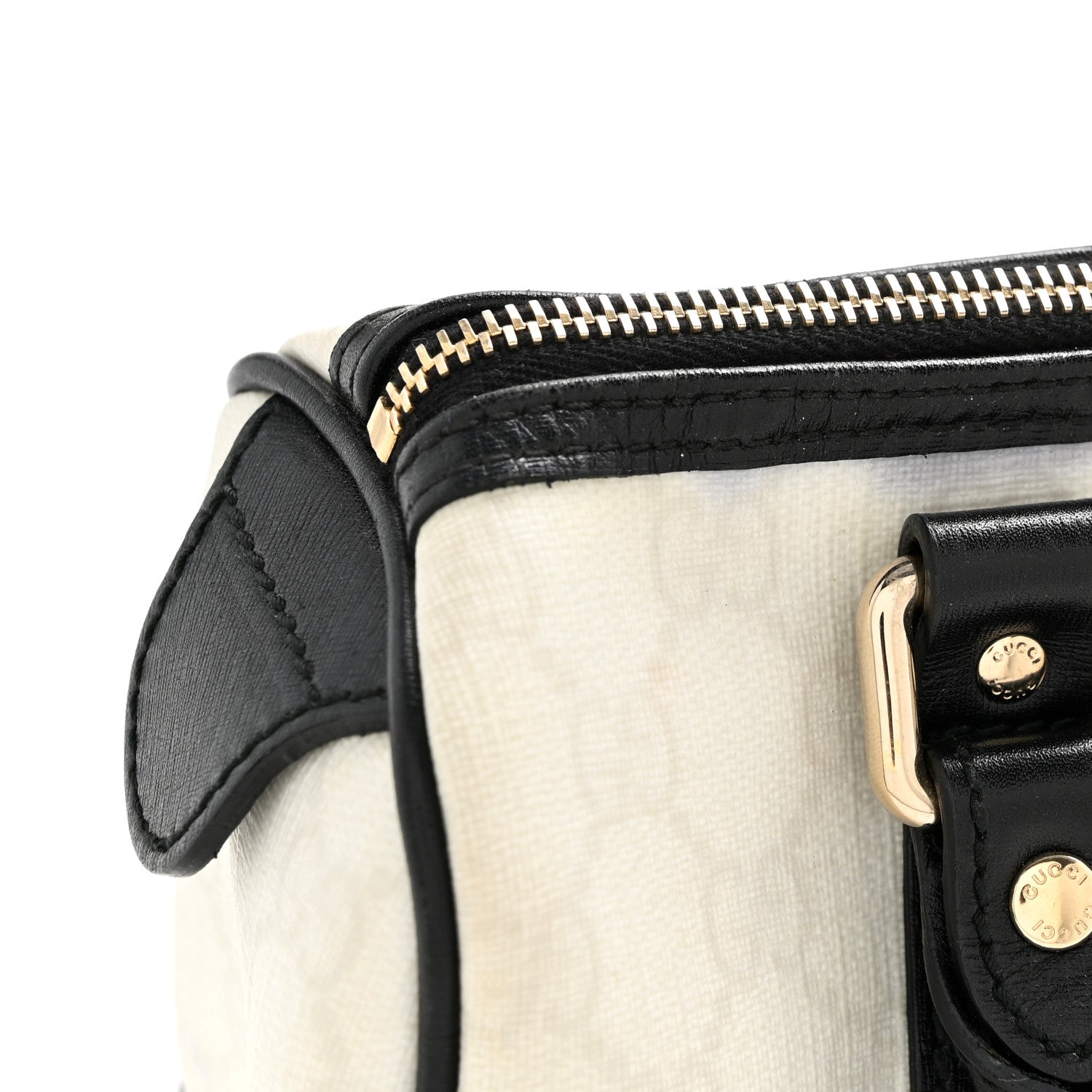 Gucci GG Plus Monogram Small Joy Boston White Black 15 of 15